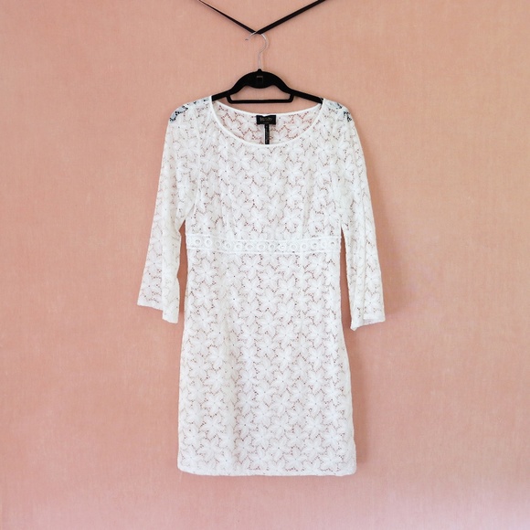 Laundry x Shelli Segal Lace Mini Dress - Picture 2 of 4